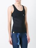 perforated racerback tank top