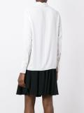 tied neck longsleeved blouse
