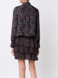 printed shirt dress