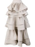 three layer ruffle skirt