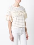 fringed T-shirt