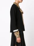 jumper with shirt underlay