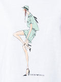 doll print T-shirt