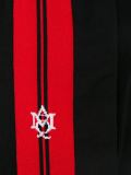 logo条纹袜子