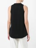 logo print tank top