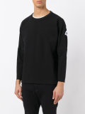 rear print sweatshirt 
