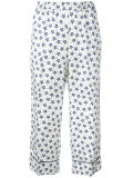 star print trousers