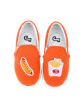 embroidered slip-on sneakers