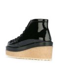 platform lace-up shoes