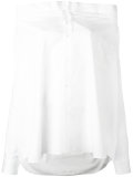 drawstring fastening shirt 