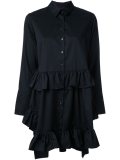 ruffle detail tunic top