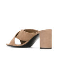 wrap front sandals