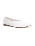 lace trim ballerina shoes 