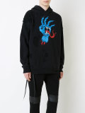 destroyed effect hoody