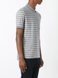 striped polo shirt