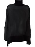 funnel neck blouse