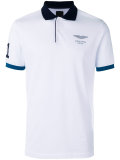 chest print polo shirt