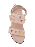star studded strapped sandals
