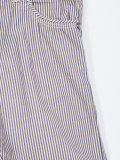pinstripe bermuda shorts