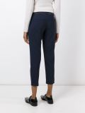 belted cropped trousers