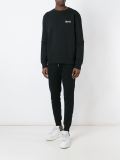 embroidered logo sweater
