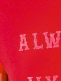 always on my mind print T-shirt