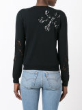 sequin embellished cardigan