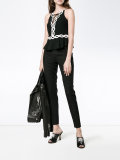 sleeveless peplum blouse 