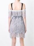 strappy lace dress