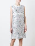 printed mini dress