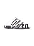 bicolour sandals 