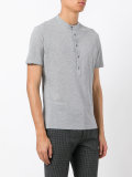 button-detailed jersey top