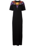 side-slit embellished maxi dress