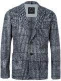checked blazer
