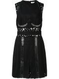  lace insert dress