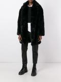 oversized faux fur coat