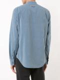 nehru collar denim shirt 