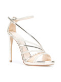 strappy heeled sandals 