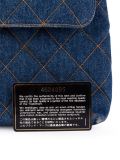 'Kelly' quilted denim tote