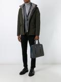 logo plaque tote