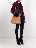 logo pattern medium tote