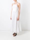 front crochet long dress