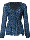 V neck blouse
