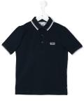 embroidered logo polo shirt 
