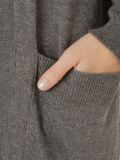 long lenght knitted cardigã