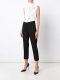 long tied blouse