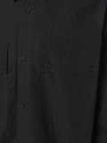 front pocket long shirt