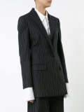 striped blazer 