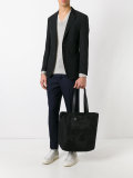 skull tote bag