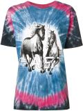horses print T-shirt